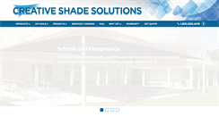 Desktop Screenshot of creativeshadesolutions.com